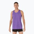Pánske bežecké tričko ASICS Metarun Singlet edo purple