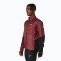 Pánska bežecká bunda ASICS Road Winter dark red planet 4