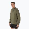 Pánska bežecká bunda ASICS Fujitrail Elite Waterproof mantle green 4
