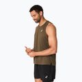 Pánske bežecké tričko ASICS Core Singlet brown stone 4