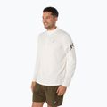 Pánske bežecké tričko longsleeve ASICS Icon LS 1/2 Zip cream 4