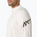 Pánske bežecké tričko longsleeve ASICS Icon LS 1/2 Zip cream 6