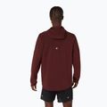 Pánska bežecká bunda ASICS Metarun Waterproof dark red planet 3