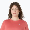 Dámske tréningové tričko ASICS Core Top dark pink clay 5