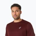 Pánske bežecké tričko ASICS Core dark red planet 5