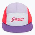 Kšiltovka ASICS 5 Panel flash red/edo purple/dusk violet 2