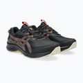 Dámske bežecké topánky ASICS Gel-Venture 10 Waterproof black/brown stone 10