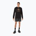 Pánske bežecké tričko longsleeve ASICS Fujitrail Logo LS performance black 2