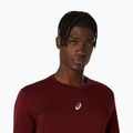 Pánske bežecké tričko longsleeve ASICS Road Seamless LS dark red planet 5