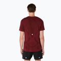 Pánske bežecké tričko ASICS Road Seamless dark red planet 3