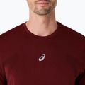 Pánske bežecké tričko ASICS Road Seamless dark red planet 5
