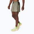 Pánske bežecké šortky ASICS Fujitrail All Over Print 5IN mantle green 4