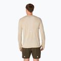 Pánske bežecké tričko longsleeve ASICS Road Seamless LS cream 3