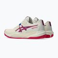 Dámska tenisová obuv Asics Gel-Challenger 15 Clay W cream/bright rose 4