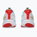 Dámske volejbalové topánky ASICS Netburner Ballistic FF 4 white/sea glass 5