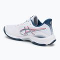Pánske volejbalové topánky ASICS Netburner Ballistic FF 4 white/mako blue 3