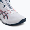 Pánske volejbalové topánky ASICS Netburner Ballistic FF 4 white/mako blue 7