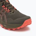 Pánske bežecké topánky ASICS Trabuco Terra 3 brown stone/spicy red 7