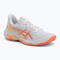 Dámske volejbalové topánky ASICS Netburner Ballistic FF 4 white/vivid coral