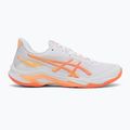 Dámske volejbalové topánky ASICS Netburner Ballistic FF 4 white/vivid coral 2