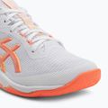 Dámske volejbalové topánky ASICS Netburner Ballistic FF 4 white/vivid coral 7