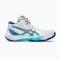 Pánske volejbalové topánky ASICS Sky Elite FF MT 3 white/asics blue 8