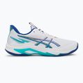 Pánske volejbalové topánky ASICS Netburner Ballistic FF 4 white/asics blue 2