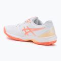 Dámske volejbalové topánky ASICS Court Hunter FF white/vivid coral 3