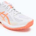 Dámske volejbalové topánky ASICS Court Hunter FF white/vivid coral 7