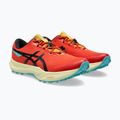 Pánske bežecké topánky ASICS Fuji Lite 6 red clay/black 10