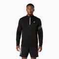 Pánske bežecké tričko longsleeve Asics Icon LS 1/2 Zip performance black/cream