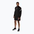 Pánske bežecké tričko longsleeve Asics Icon LS 1/2 Zip performance black/cream 2