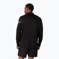 Pánske bežecké tričko longsleeve Asics Icon LS 1/2 Zip performance black/cream 3