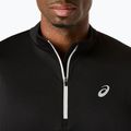 Pánske bežecké tričko longsleeve Asics Icon LS 1/2 Zip performance black/cream 5