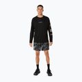 Pánske bežecké šortky ASICS Fujitrail All Over Print 5IN performance black/carbon/cream 2