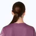 Dámske bežecké tričko ASICS Icon SS velvet purple 6
