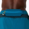 Pánske bežecké šortky ASICS Road 2N1 5IN tranquil teal/dark teal/yamabuki 8
