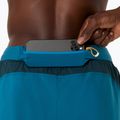 Pánske bežecké šortky ASICS Road 2N1 5IN tranquil teal/dark teal/yamabuki 9
