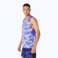 Pánske bežecké tričko ASICS Fujitrail Singlet cobalt burst/cream 4