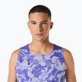Pánske bežecké tričko ASICS Fujitrail Singlet cobalt burst/cream 5
