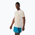 Pánske bežecké tričko ASICS Road cream 4