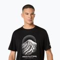 Pánske bežecké tričko Asics Fujitrail Logo Ss Top Performance Black/Cream/Carbon 5