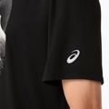 Pánske bežecké tričko Asics Fujitrail Logo Ss Top Performance Black/Cream/Carbon 6