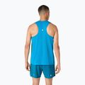 Pánske bežecké tričko ASICS Road Fade Singlet Aegean Blue/Yamabuki 3