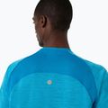 Pánske bežecké tričko ASICS Road Aegean Blue 6