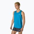 Pánske bežecké tričko ASICS Core Singlet Aegean Blue 4