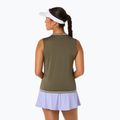 Dámske tenisové tričko ASICS Game Sleeveless Top W dark olive 3