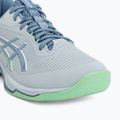 Pánske volejbalové topánky ASICS Netburner Ballistic FF 4 cool grey/saba blue 7