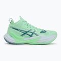 Pánske volejbalové topánky ASICS Metarise 2 menthol/saba blue 2