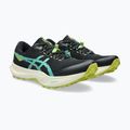 Pánske bežecké topánky ASICS Fuji Lite 6 black/aurora green 10